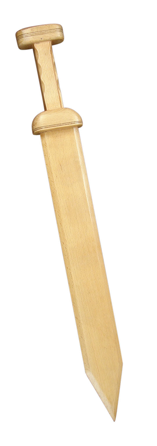 Wooden Roman Gladius pointing down