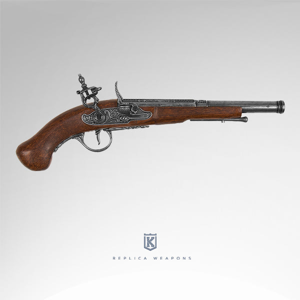 Replica Non-Firing 18th Century English Flintlock Pistol