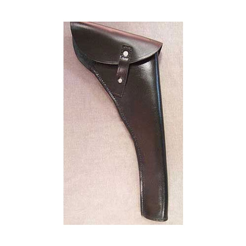 Black Leather Civil War Holster - Left Leg
