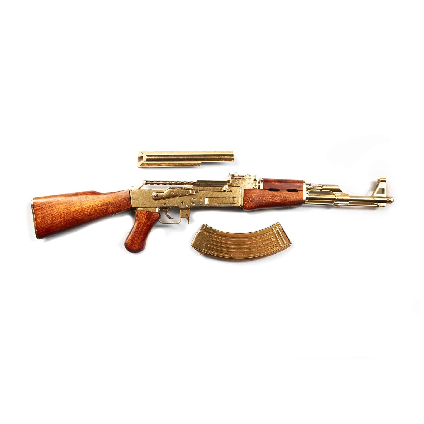 Gold Replica AK-47 Style Assault Rifle