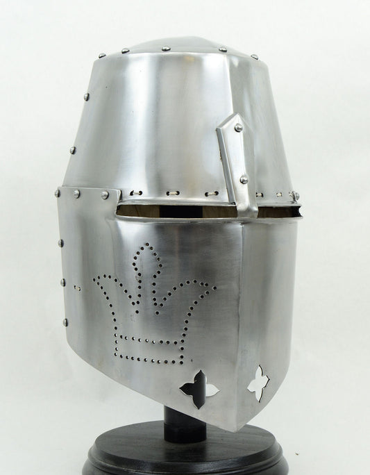 14th Century Great Helm- 14 Gauge