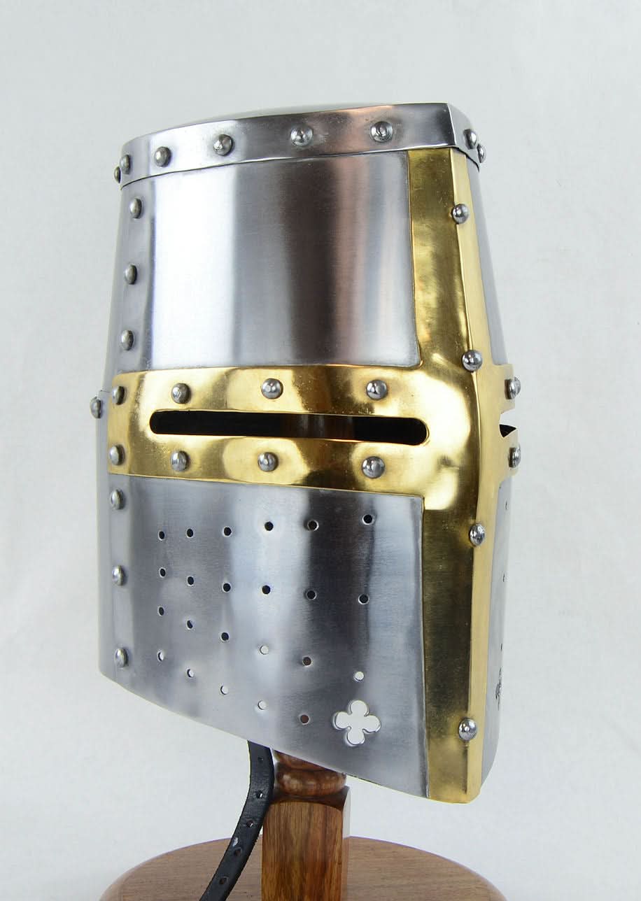 14th Century Great Helm- 18 Gauge Steel