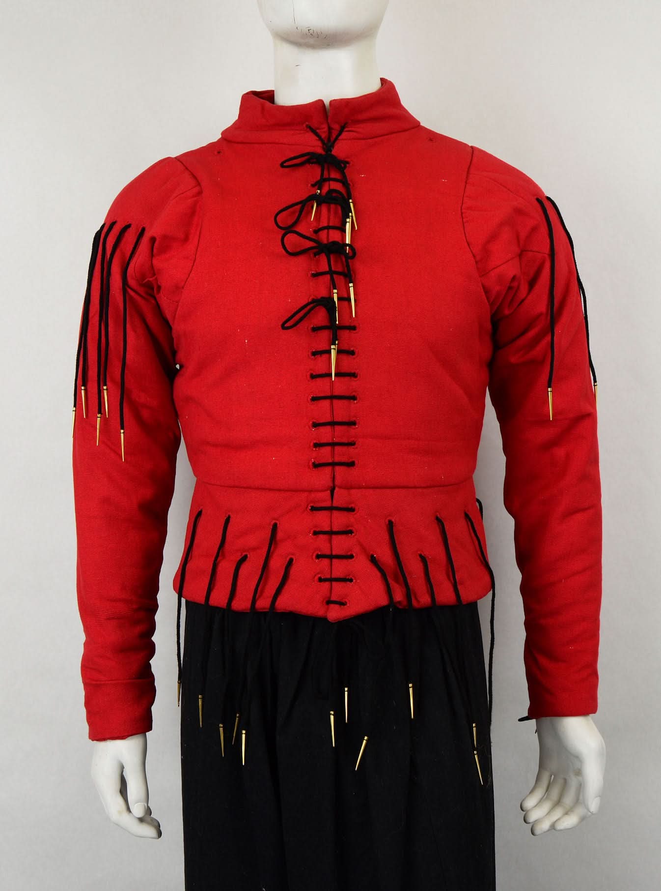 15th Century Arming Doublet - Red