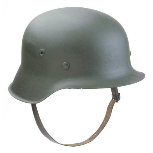 WWII German M35 Rolled Rim Helmet – Armory.net