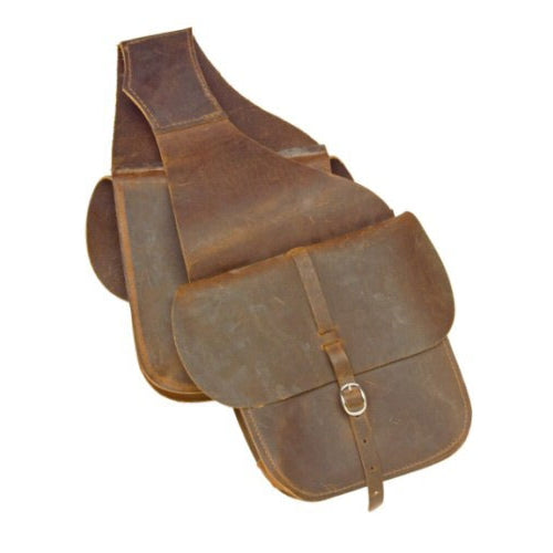 Old West Leather Saddle Bag