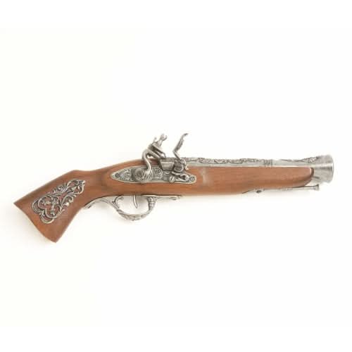 18TH Century Austrian Antique Gray Blunderbuss