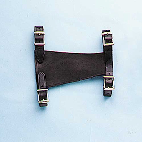 Leather Dagger Back Hanger Frog