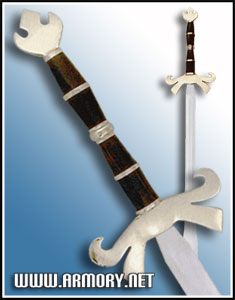 Warlord Sword with close up of the handle