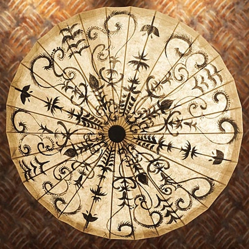 Henna Design Parasol