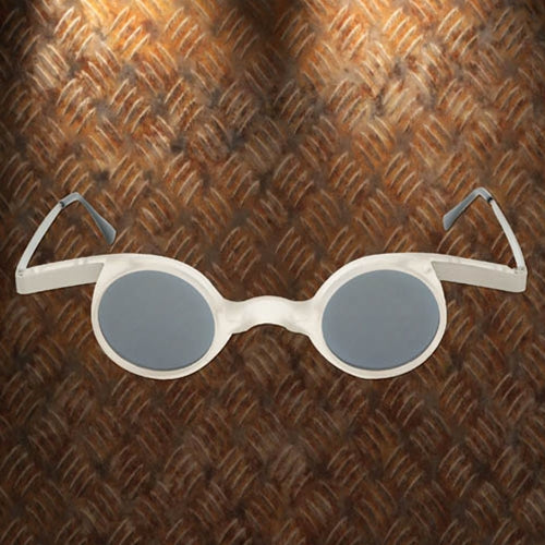 Mad Scientist Glasses, Frost White