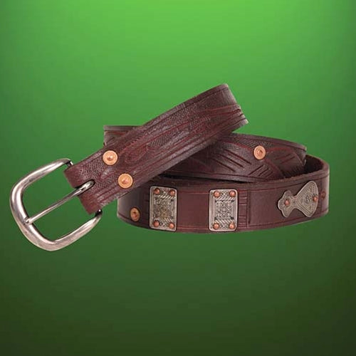 Outlaw Thin Leather Belt