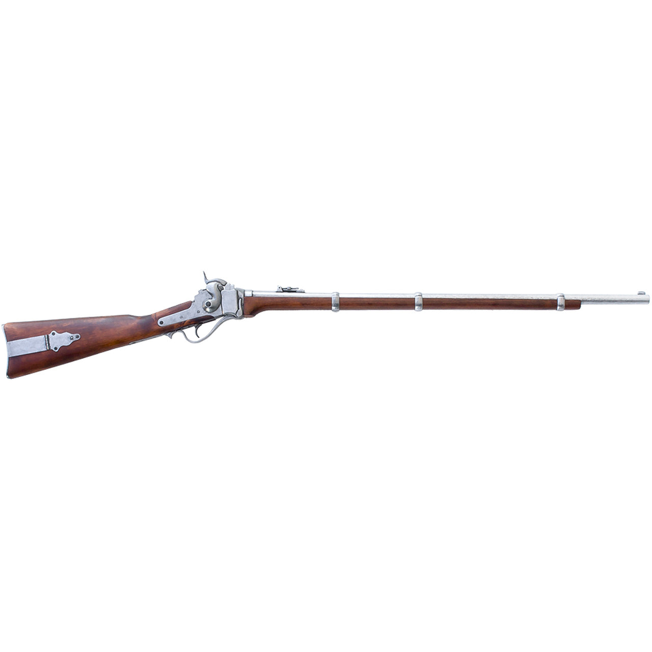 Silver and Wood Civil War 1859 Rifles