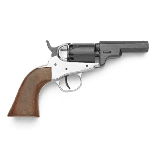 M1849 Pocket Revolver Non-Firing/ Nickel Finish
