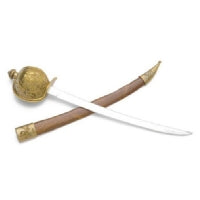 Pirate Cutlass Letter Opener with Scabbard