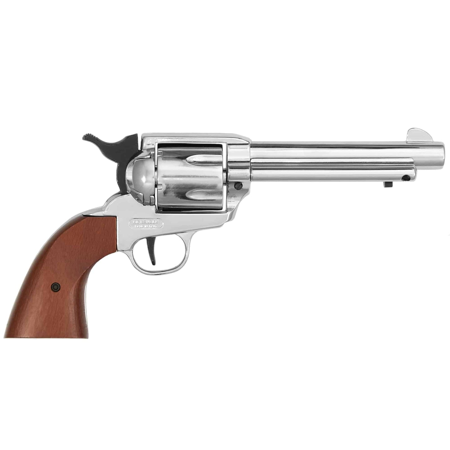 Old West M1873 Revolver- Nickel Finish/ Blank Firing