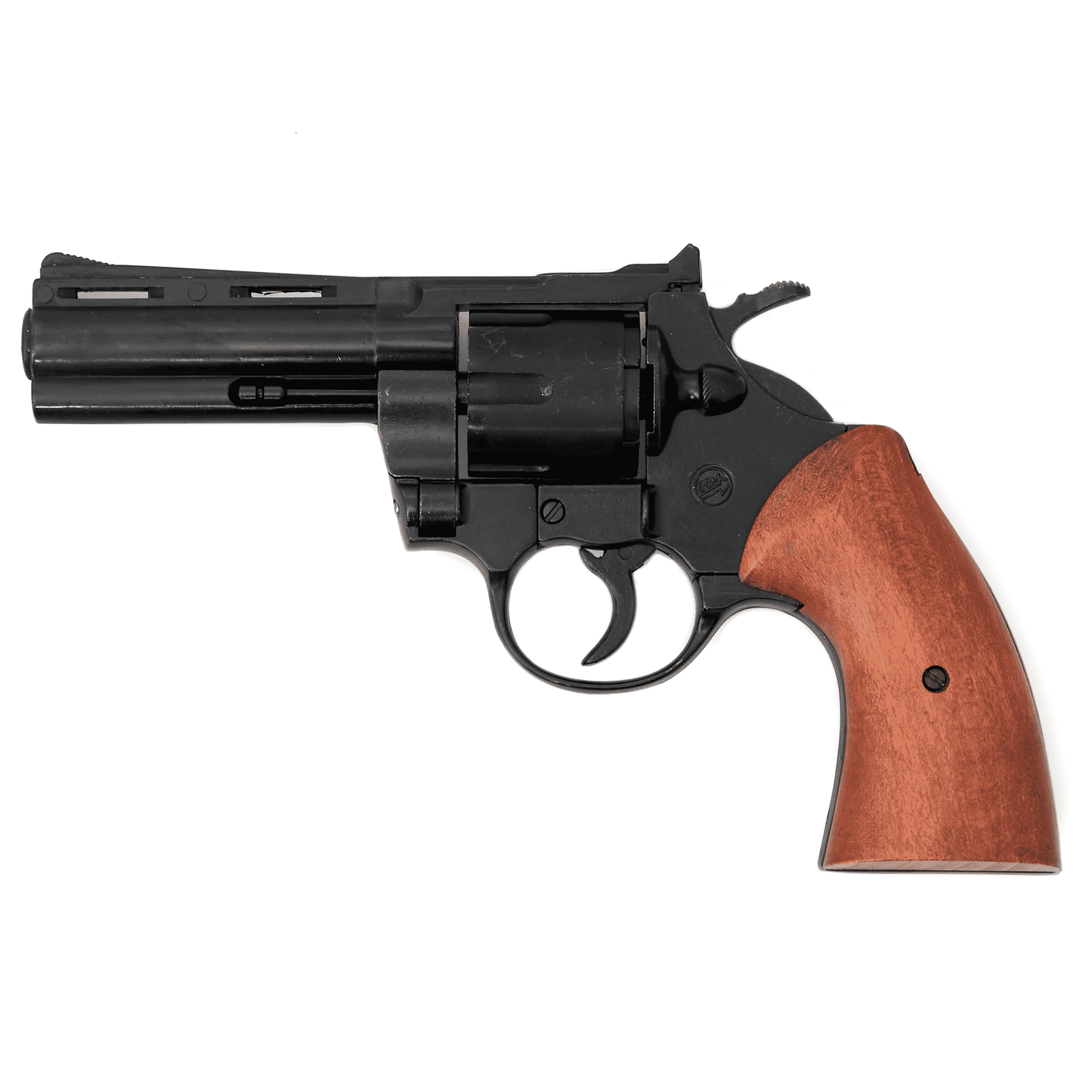 9mm Magnum Blank Firing Revolver- Black Finish
