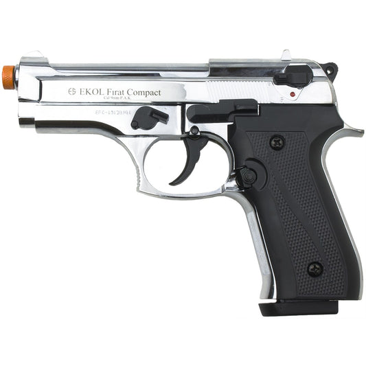 Firat Compact 92 High Polish Nickel Blank Gun