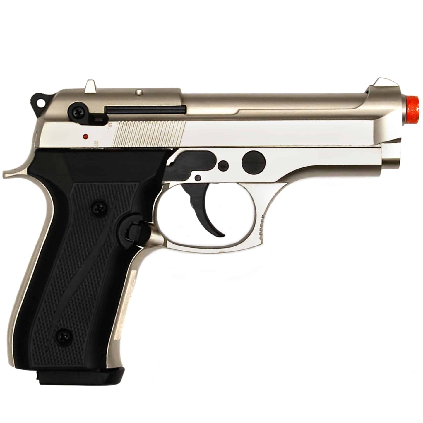 Jackal Dual Compact 9mm Pistol Satin Finish - Blank Firing