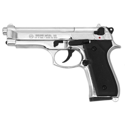 M92 8mm Pistol- Blank Firing/ Nickel Finish