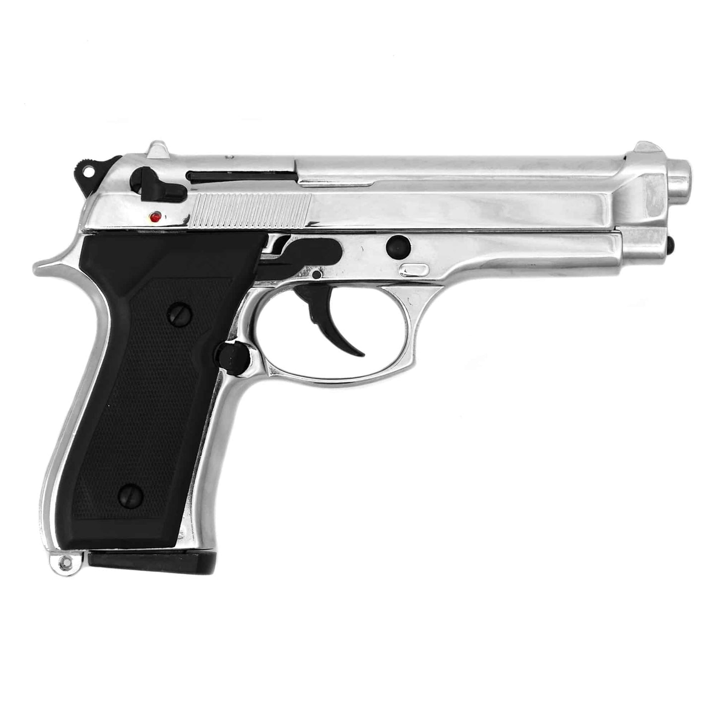 M92 8mm Pistol- Blank Firing/ Nickel Finish
