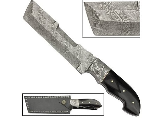 Sultan Full Tang Fixed Blade Hunting Damascus Steel Knife