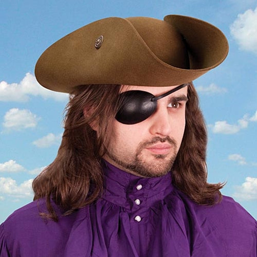 Leather Eye Patch - Right Eye