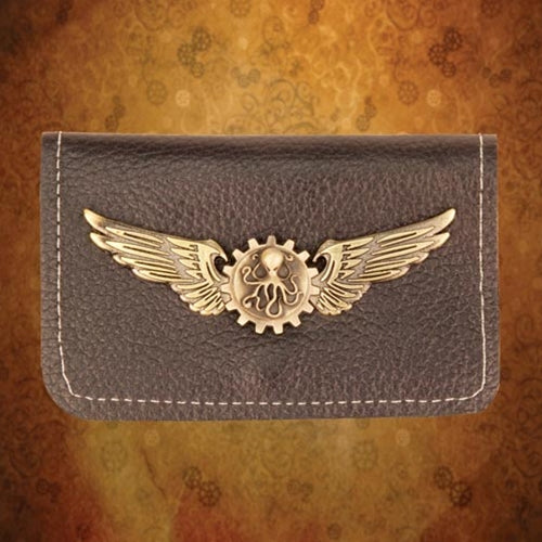 Steampunk Bi-fold Wallet