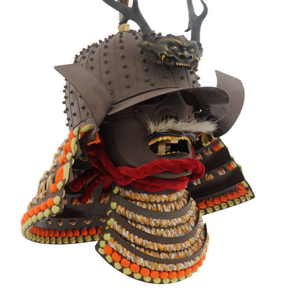 Daisho Kabuto & Menpo  Kake Samurai Helmet by Paul Chen