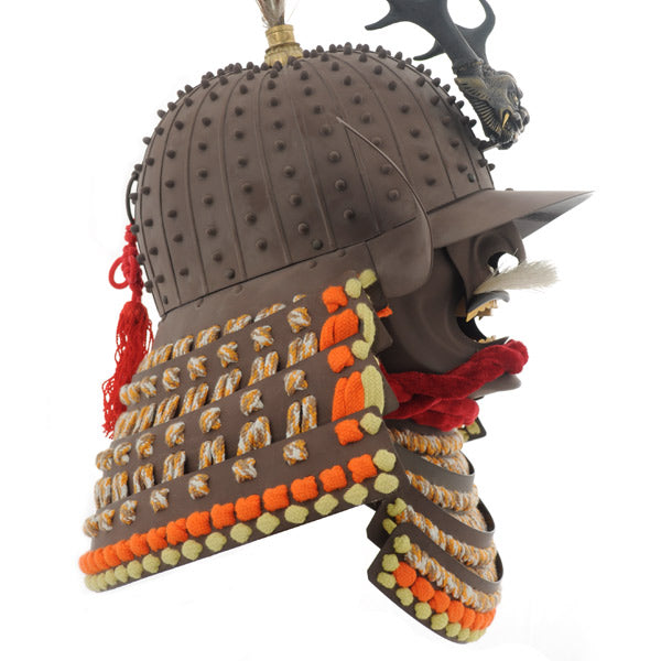 Daisho Kabuto & Menpo  Kake Samurai Helmet by Paul Chen