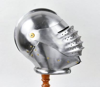 Maximillian Helm - Wide Visor - 18 Gauge Steel