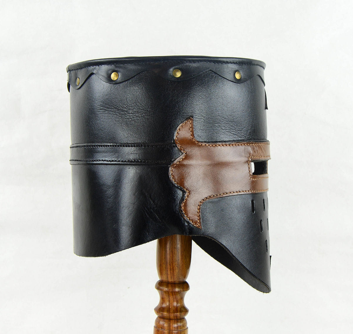 Leather Great Helm