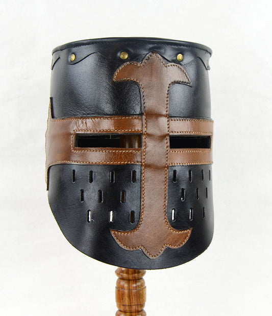 Leather Great Helm
