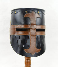 Load image into Gallery viewer, Leather Great Helm
