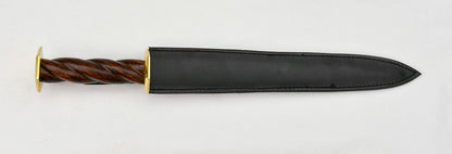 14th Century Rondel Dagger with Brass fittings