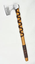 Load image into Gallery viewer, Viking Type D Axe with Etched Norse Design
