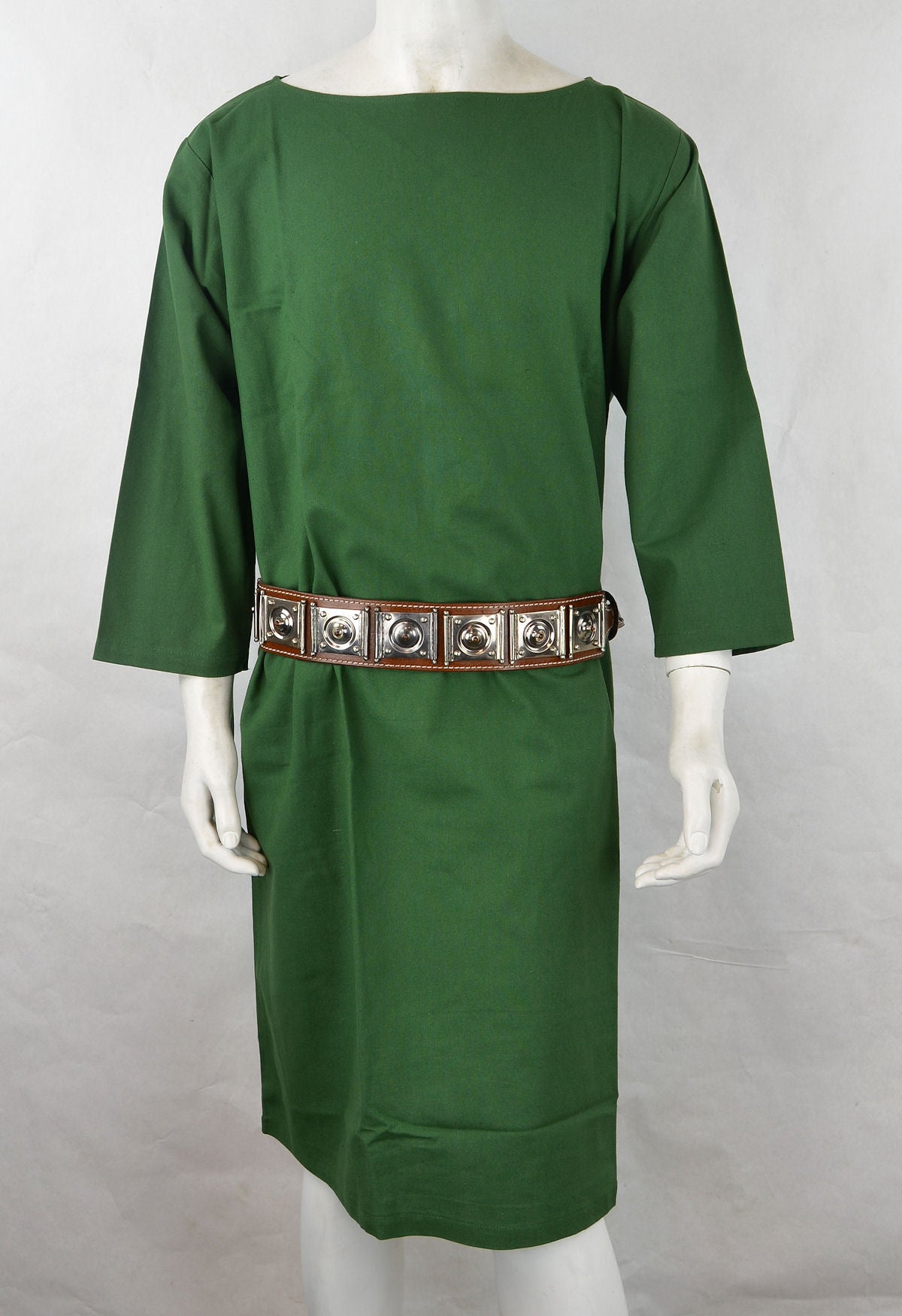 Roman Cotton Tunic - Green