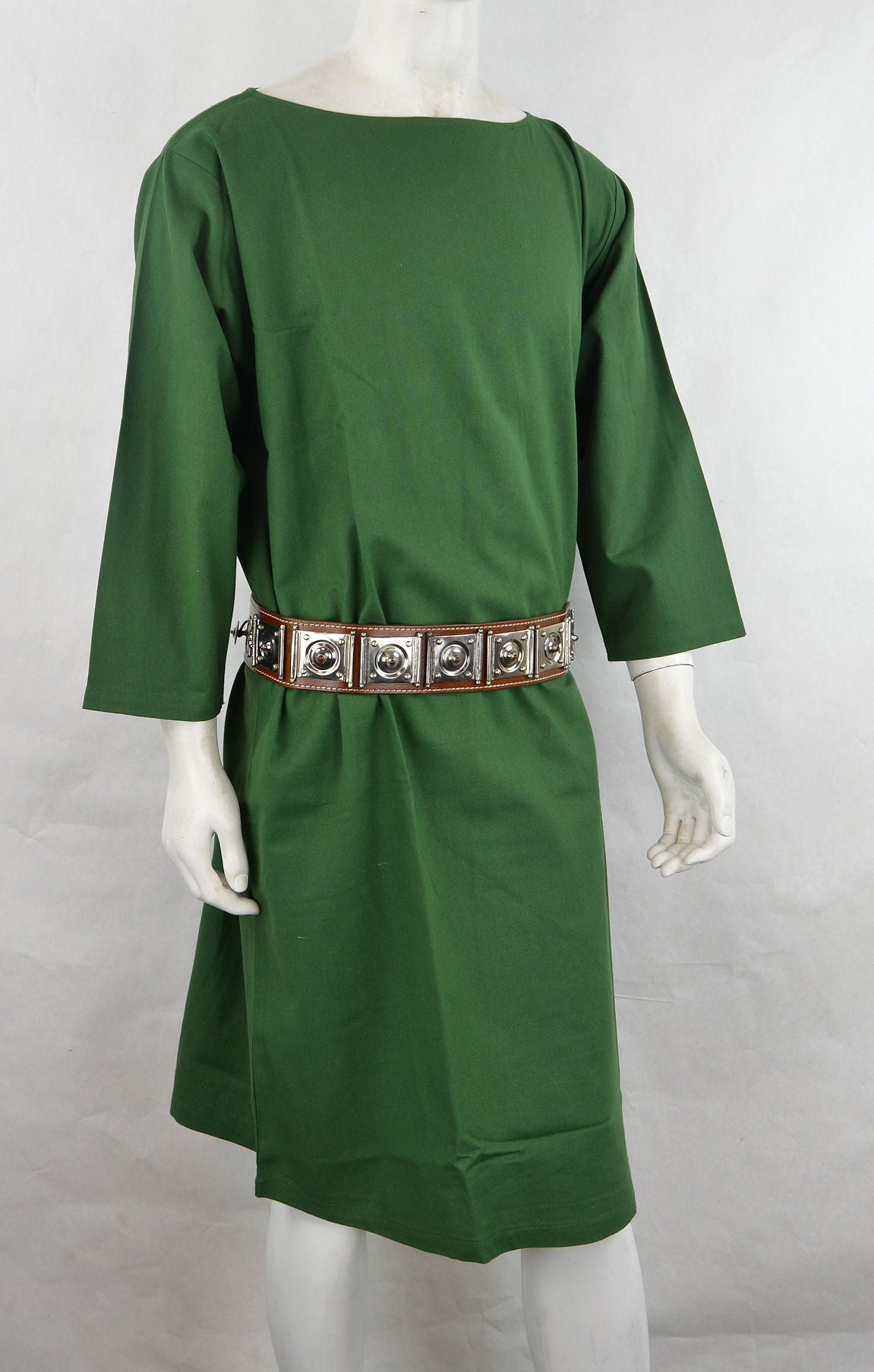 Roman Cotton Tunic - Green
