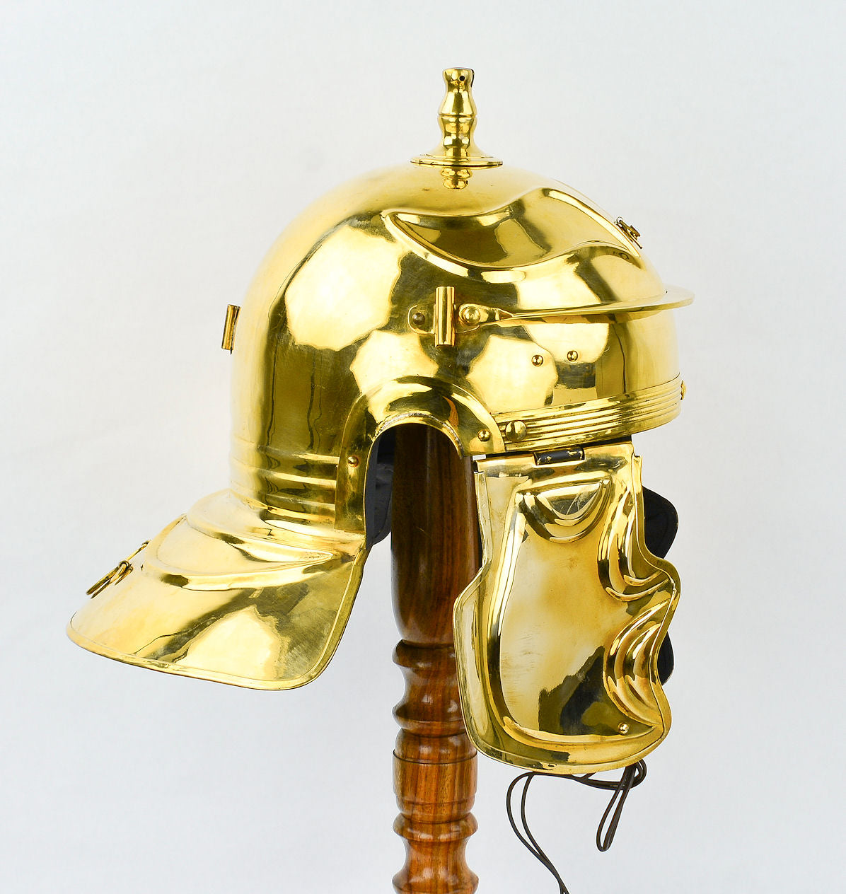 Roman Gallic ''I'' Acquinicum Helm - 18 Gauge Brass