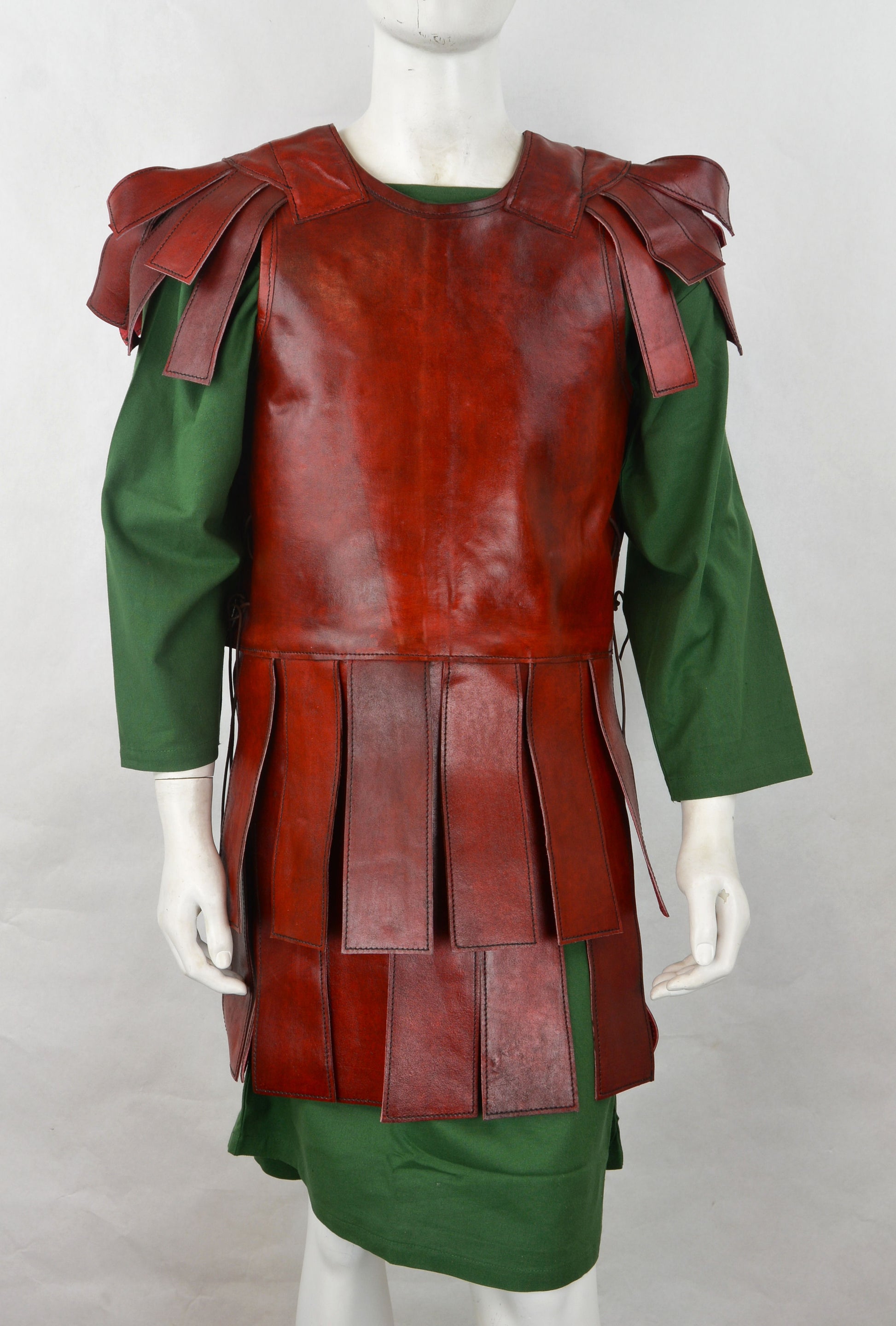 Roman Leather Subarmalis - Red