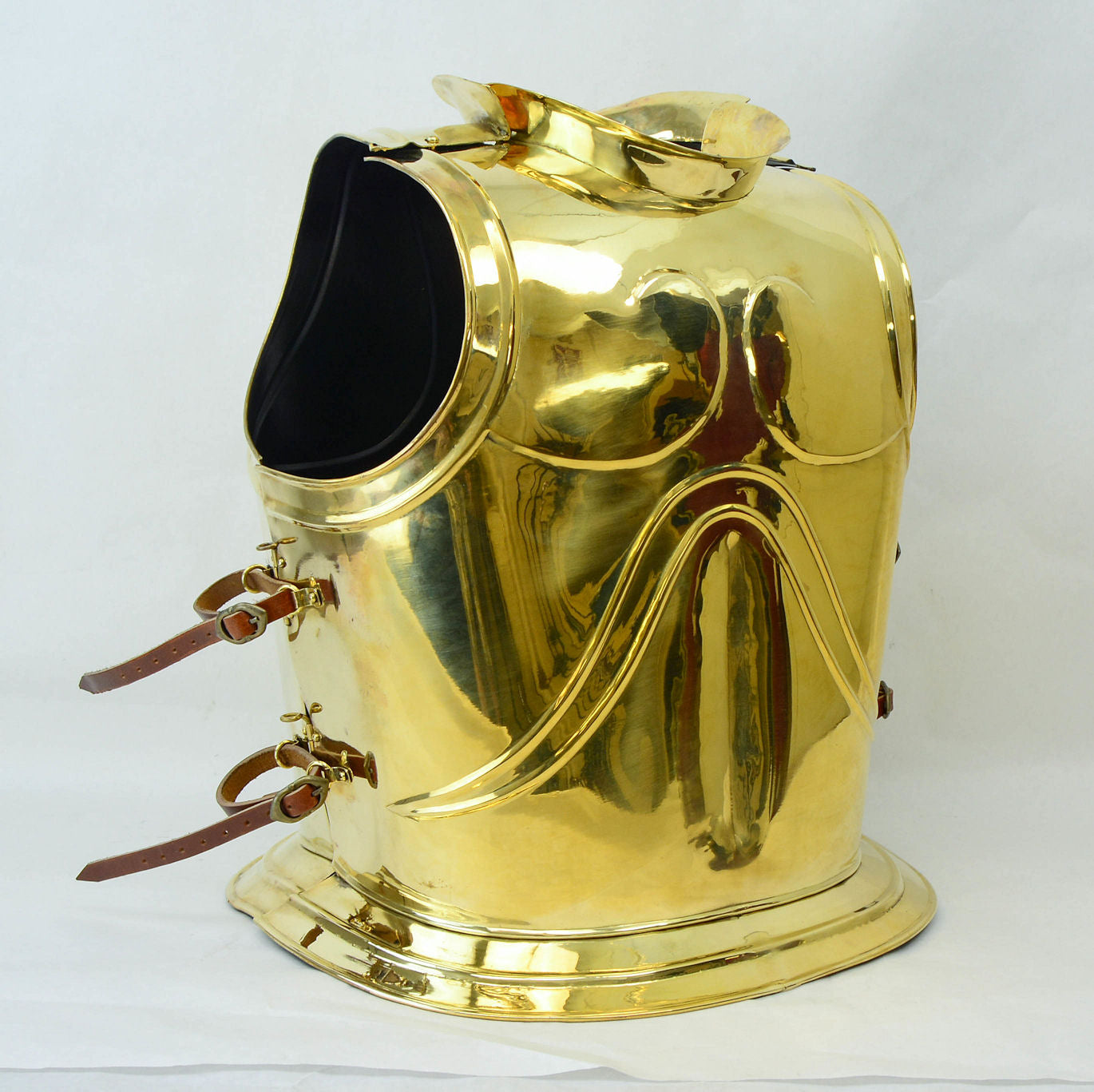 Greek Bell Muscle Armor - 18 Gauge Brass