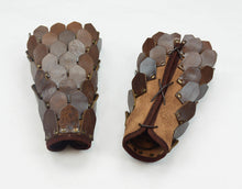 Load image into Gallery viewer, Scale Leather Greaves
