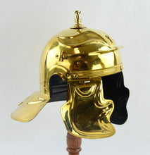 Load image into Gallery viewer, Roman Gallic ‘’G’’ Helm - 18 Gauge Brass

