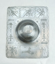Load image into Gallery viewer, Roman Etched Shield Boss - 20 Gauge Steel
