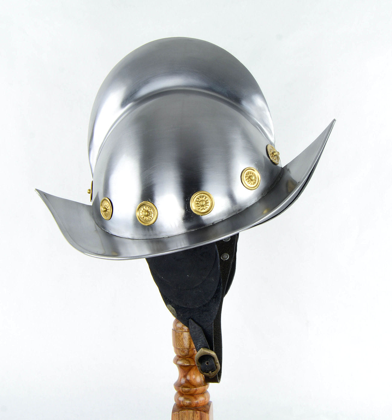 Spanish Morion with Leather Cheekplates
