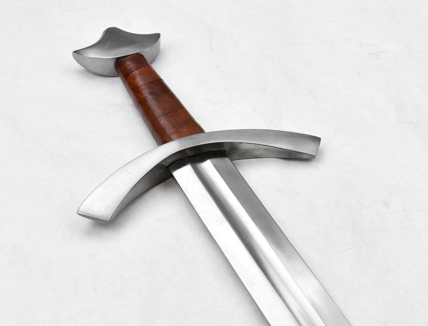 Medieval Sword with Cocked Hat Pommel - Stage Combat Version