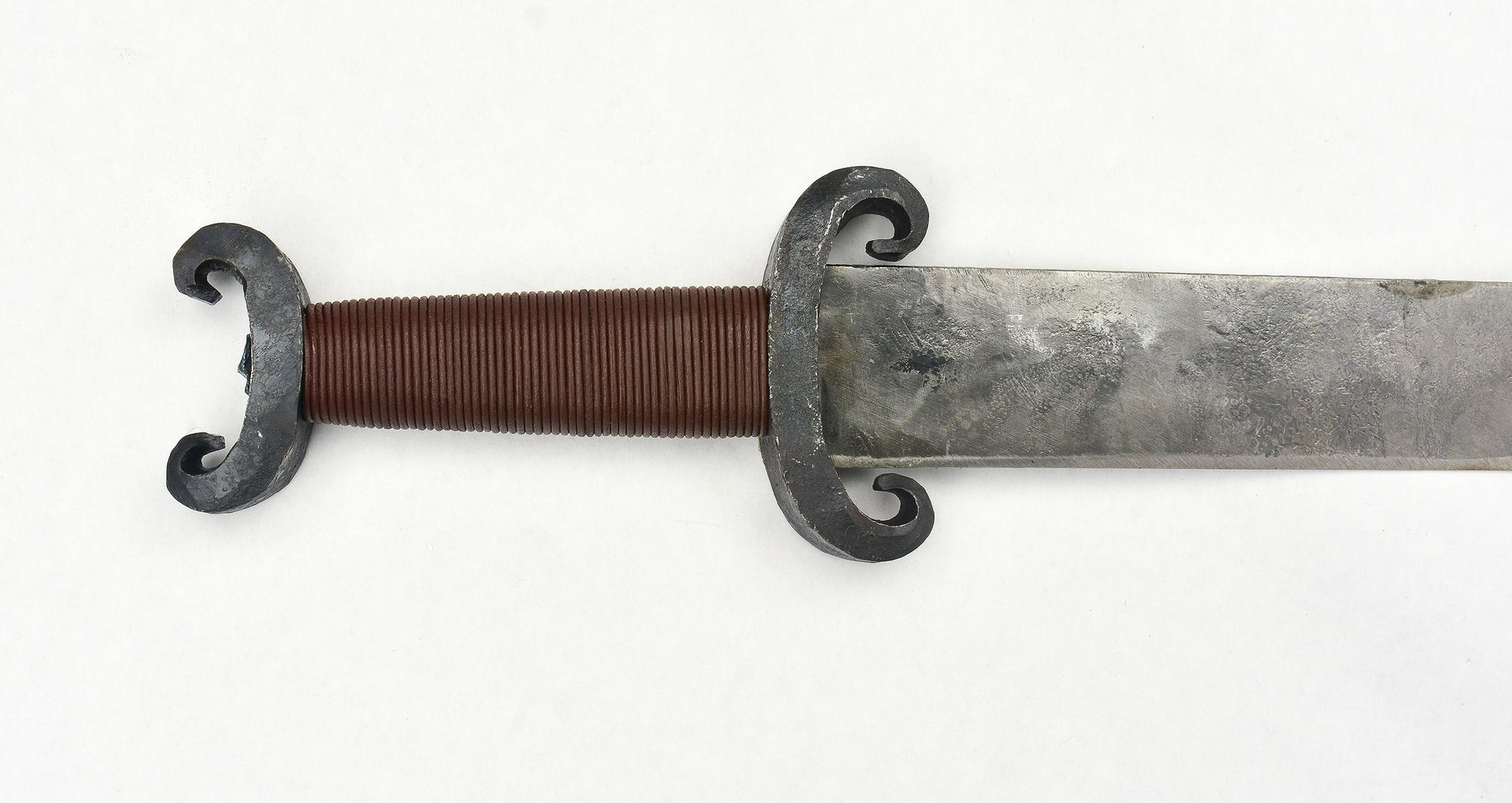 Viking Forged Long Seax with Type G Hilt
