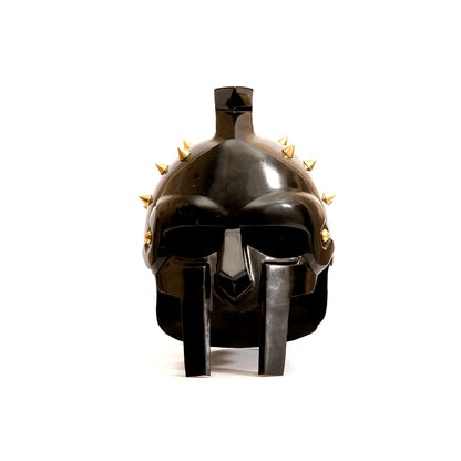 Black Spiked Gladiator Helm