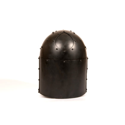 Black Spangenhelm Helmet