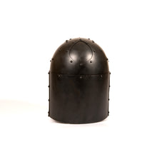 Load image into Gallery viewer, Black Spangenhelm Helmet
