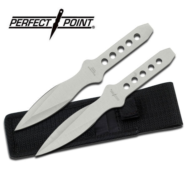2 Pieces Stainless Steel Throwing Knife Set